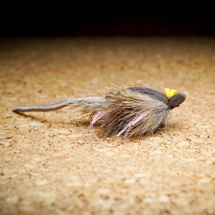 Муха нахлыст TFF Skater Mouse #2/0 Natural Brown фото