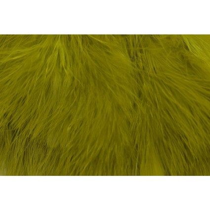 Перо марабу Future Fly Marabou Golden Olive фото 1