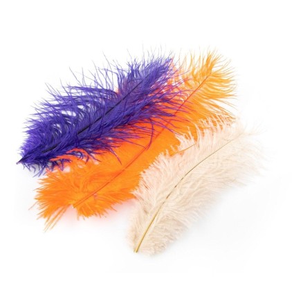 Перо страуса Orvis Ostrich Herl 1pcs Black фото