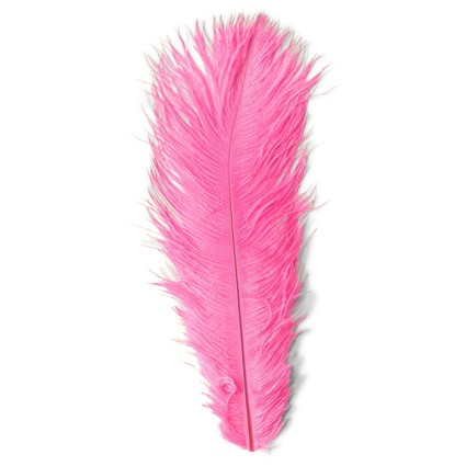 Перо страуса Orvis Ostrich Herl 1pcs Pink фото