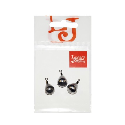 Груз Lucky John Jig Rig 2.0g 3pcs фото