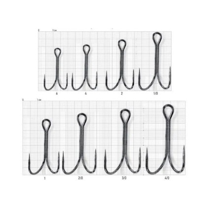 Двойной крючок Lucky John Predator LJH121 #1 6pcs фото 2