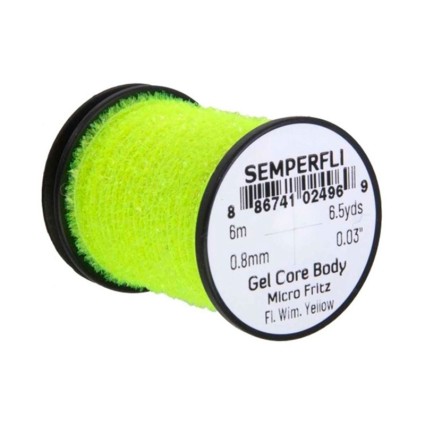 Тесьма Semperfli Gel Core Body Micro Fritz Fl Wimbledon Yellow фото 1