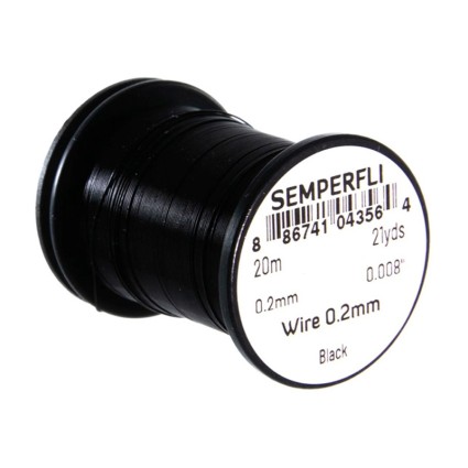 Проволока Semperfli Wire 0.3mm Medium Black фото