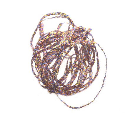 Люрекс плетеный Future Fly Metallic Flatbraid Rainbow фото 1