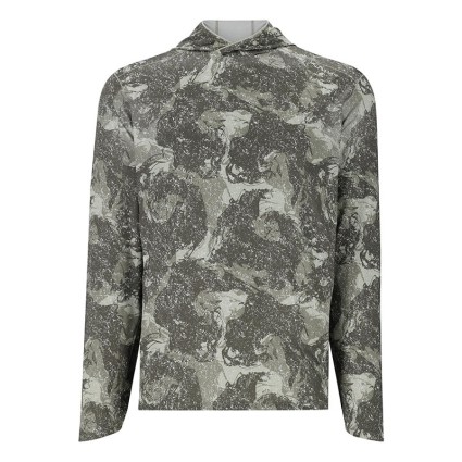 Термофутболка SIMMS SolarFlex Hoody Back Eddy Willow M фото