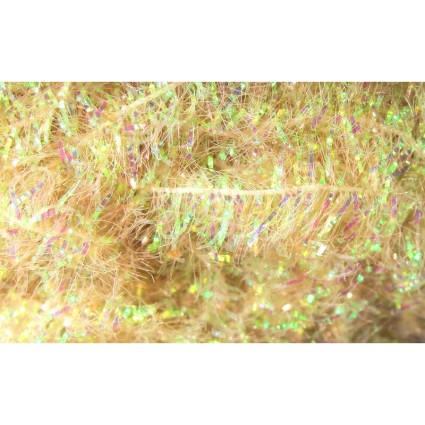 Синель Hareline Krystal Flash Chenille Medium Bonefish Tan фото 1