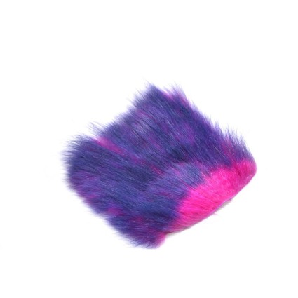 Мех опоссума Future Fly American Opossum Pink Blue Tips фото 1