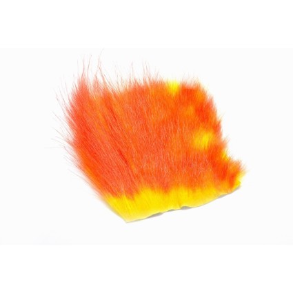 Мех опоссума Future Fly American Opossum Hot Orange/Hot Yellow B фото 1