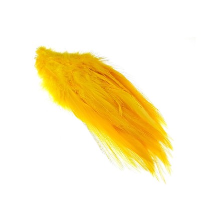 Перо Future Fly Rooster Saddle Feather Gold фото