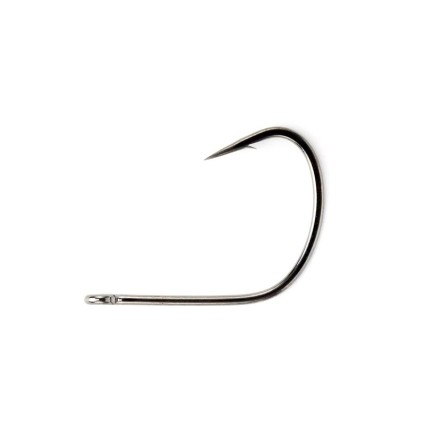 Крючок одинарный Decoy Worm 20 Big Bite Finesse #2 NS Black 9pcs фото 1