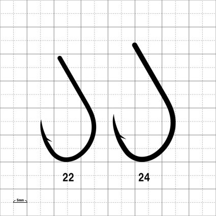 Крючок Gamakatsu KAIRYO SOI RING EYE 68-635 #16 NSC 10pcs  фото 3