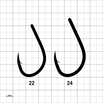 Крючок Gamakatsu GALA SPECIAL 68-847 #26 NSB 2pcs фото 3