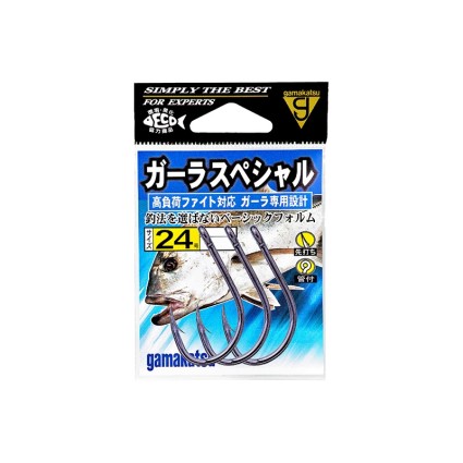 Крючок Gamakatsu GALA SPECIAL 68-847 #22 NSB 3pcs фото 2