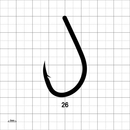 Крючок Gamakatsu GALA SPECIAL 68-847 #22 NSB 3pcs фото 4