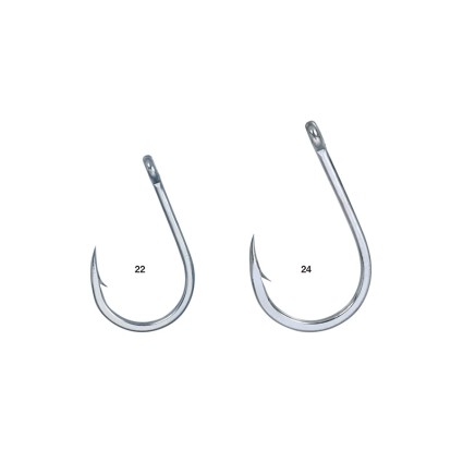 Крючок Gamakatsu LOOSE BURI SPECIAL 67-475 #24 Silver 6pcs  фото 1