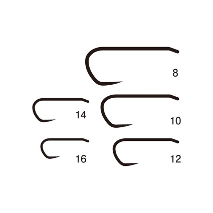 Крючок Gamakatsu LOOSE R18-2W2HT 68-320 #8 NSC 12pcs фото 2