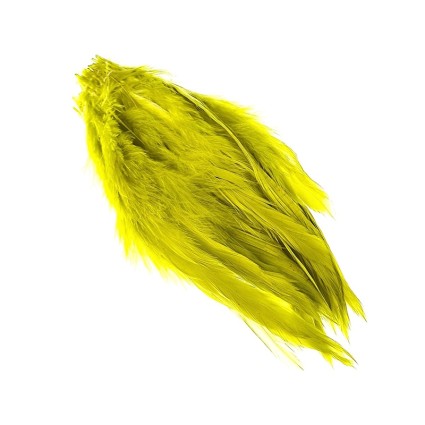 Перо Future Fly Schlappen Feather Golden Olive фото