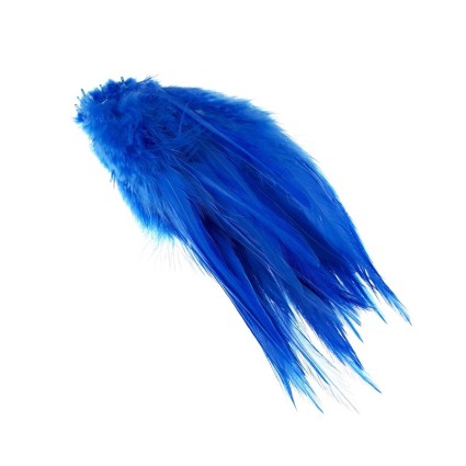 Перо Future Fly Rooster Saddle Feather Kingfisher Blue фото