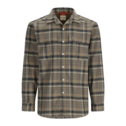 Рубашка SIMMS Coldweather LS Shirt Hickory Asym Ombre Plaid M фото