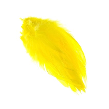 Перо Future Fly Schlappen Feather Yellow фото