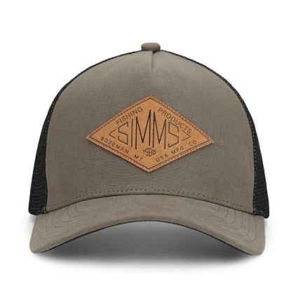 Бейсболка SIMMS Double Hole Trucker Smockey Olive фото