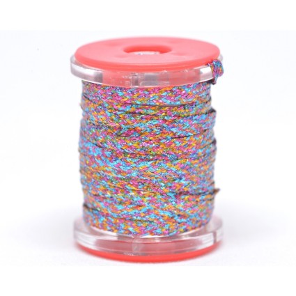 Люрекс плетеный Future Fly Mach2 Metallic Flatbraid Karneval 3m фото 1