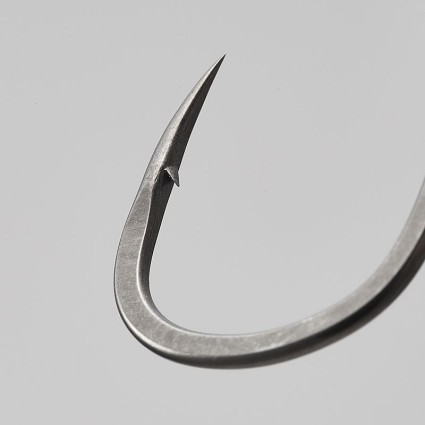 Крючки VANFOOK BWH-F BLADE WORKS BG SINGLE #2/0 Fusso Black 6pcs фото 4