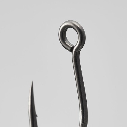 Крючки VANFOOK BWH-F BLADE WORKS BG SINGLE #1/0 Fusso Black 7pcs фото 3