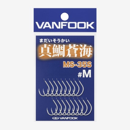 Крючки VANFOOK MS-35S #L Silver 16pcs фото 2