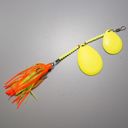 Блесна вращающаяся Tandem Colorado Fluo Chartreuse #8 фото