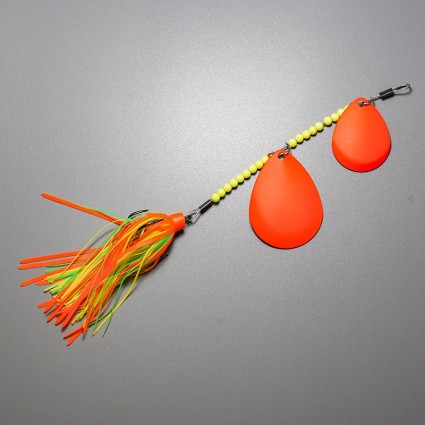 Блесна вращающаяся Tandem Colorado Fluo Orange #7 фото