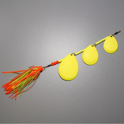 Блесна вращающаяся Threedem Colorado Fluo Chartreuse #8 фото