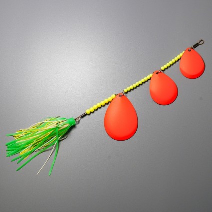 Блесна вращающаяся Threedem Colorado Fluo Orange #8 фото