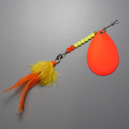 Блесна вращающаяся Colorado Fluo Orange #8 фото
