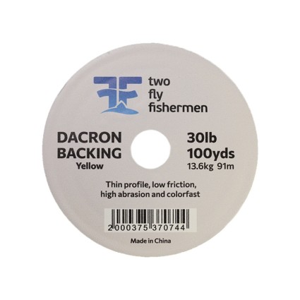 Бэкинг TFF Dacrone Backing 30Lb 100Yds Yellow фото 1