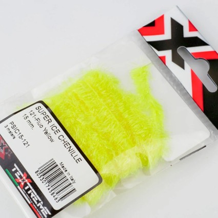 Синель Textreme Jumbo Cactus UV 30mm. Fluo Yellow/UV 3m фото 1