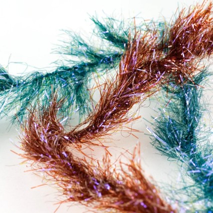 Синель Textreme Jumbo Cactus UV 30mm. White/UV 3m фото