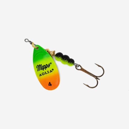 Блесна вращающаяся Mepps Aglia Fluo OR/TIGER #5 13g фото
