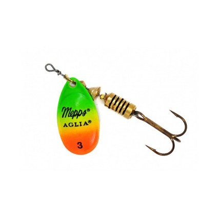 Блесна вращающаяся Mepps Aglia Fluo OR/TIGER #3 6.5g фото