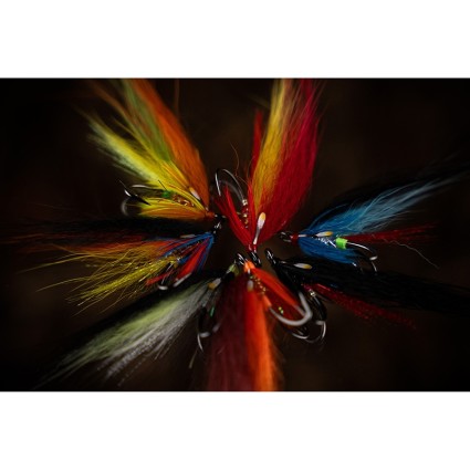 Муха лососевая Future Fly Double Hook Flies #8 Glodhack фото 2