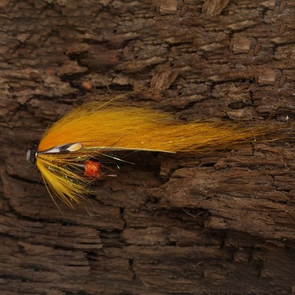 Муха лососевая Future Fly Zonker Tube Flies AJC 6cm Sunburst фото 1