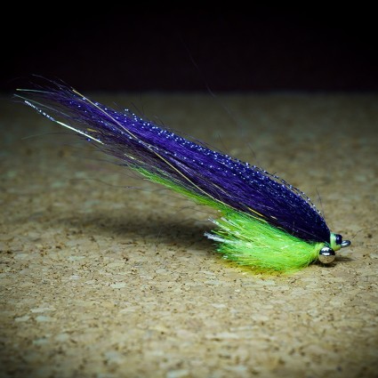 Муха Стример TFF Aspius Clouser #1 8см 1г Purple/Chartreuse фото
