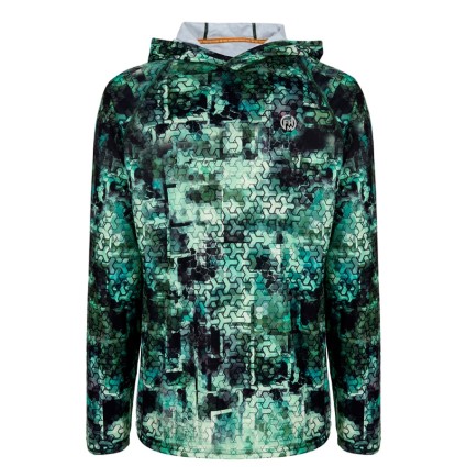 Термофутболка FHM Mark Hoodie V3 Принт хаки XL фото 1