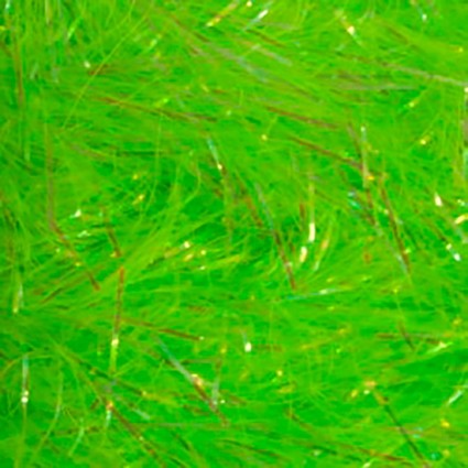 Синель Textreme Jumbo Cactus Pearl 30mm. Chartreuse/Pearl 3m фото 1