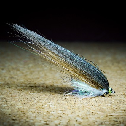 Муха Стример TFF Monster Chub Streamer 8см 1г Grey/Tan/White фото