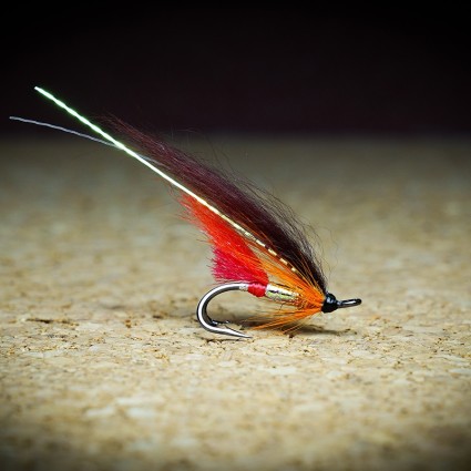 Муха лососевая TFF Autumn Superior Ken Sawada SD3 Double Hook #8 фото