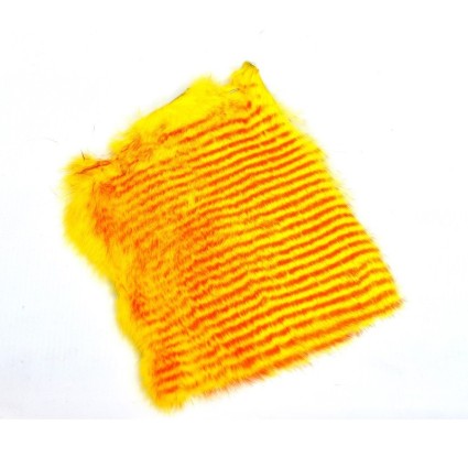 Мех кролика Future Fly Rabbit Hot Yellow/Hot Orange Barrows фото 1