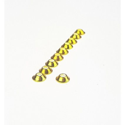 Конус Future Fly Nano UfoDisc 4.5mm Metallic Yellow 10pcs фото 1