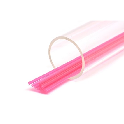 Трубка Future Fly Tube 3mm Soft Fl Red 10x200mm фото